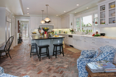 Brick-floor-tiles-in-chevron-for-kitchen-floor